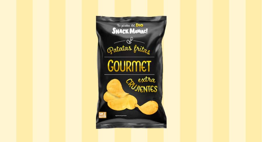 Patatas fritas, patatas artesanas elaboradas con aceite de oliva virgen extra, patatas extra crujientes